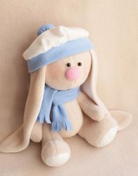 МЗ-02 Набор для изготовления текстильной игрушки "Зайка Ветерок"