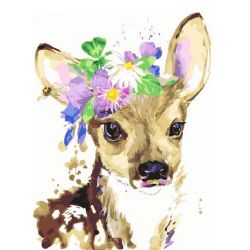 GX26607 Картина по номерам Paintboy "Лесной олень"