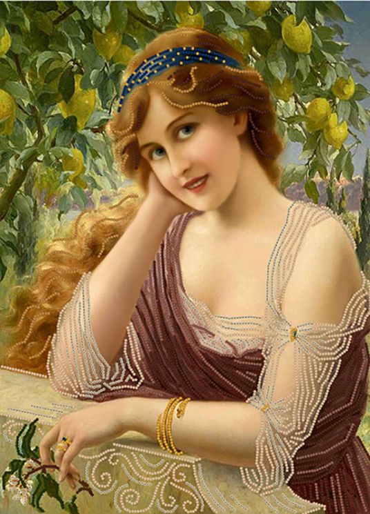 КБ-330 Схема для вышивания бисером ТМ Наследие "Грезы"