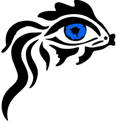 Набор для вышивания крестом ГЕЛИОС "Глаз-рыба" А-04