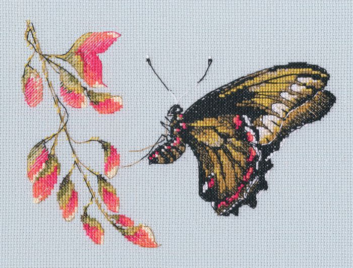 M754 Набор для вышивания РТО "Легко порхая"