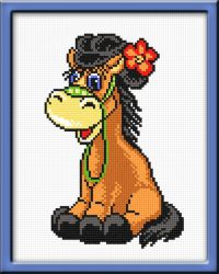 583 Жеребенок с цветком (Овен)