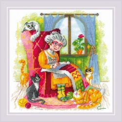 2028 Набор для вышивания Риолис «Рукодельная идиллия»