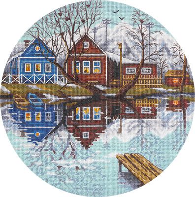  Набор для вышивания крестом PANNA "Ранняя весна" ПС-1997