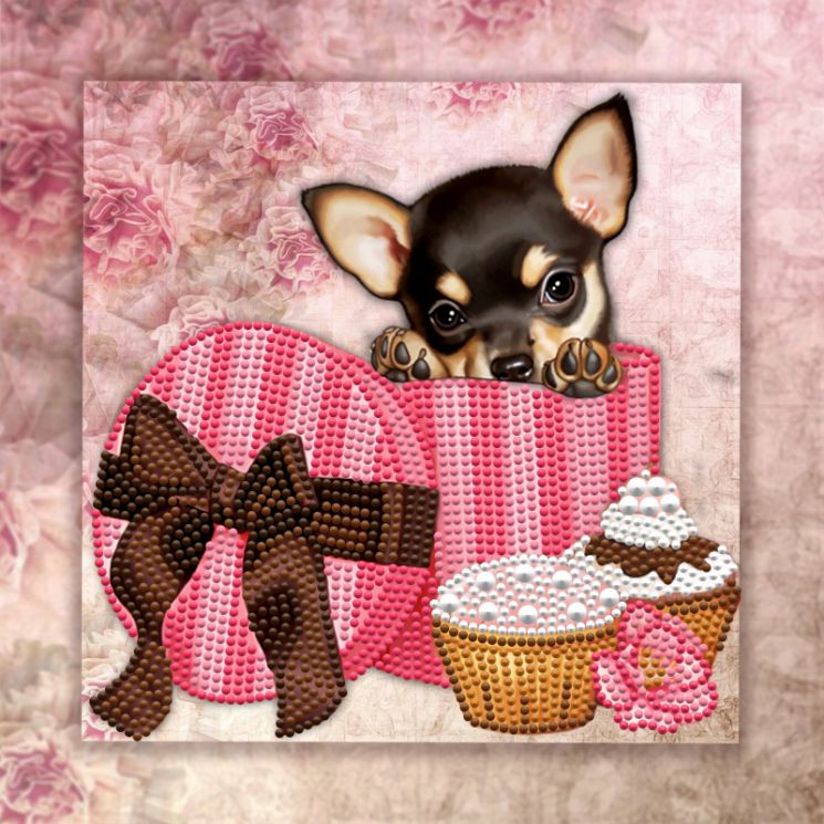 БСА25-071 Алмазная вышивка ТМ Наследие "Маленький сюрприз"