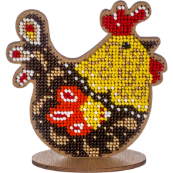 Набор для вышивания бисером по дереву FLK-334, 9.5*10.5см