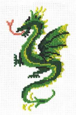 Д-07 Набор для вышивания Сделай Своими Руками "Дракон"