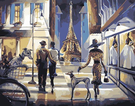 Картина по номерам Paintboy "Светская жизнь" GX8415 