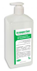 Безспиртовый кожный антисептик "Астрадез Септ" с дозатором, 1л 4344467