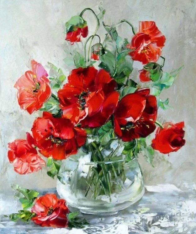 GX 27387 Картина по номерам PAINTBOY "Красные маки"