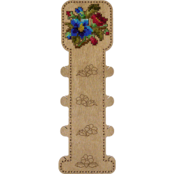 Заготовка для вышивки нитками по дереву FLHW-001 6.5*20см