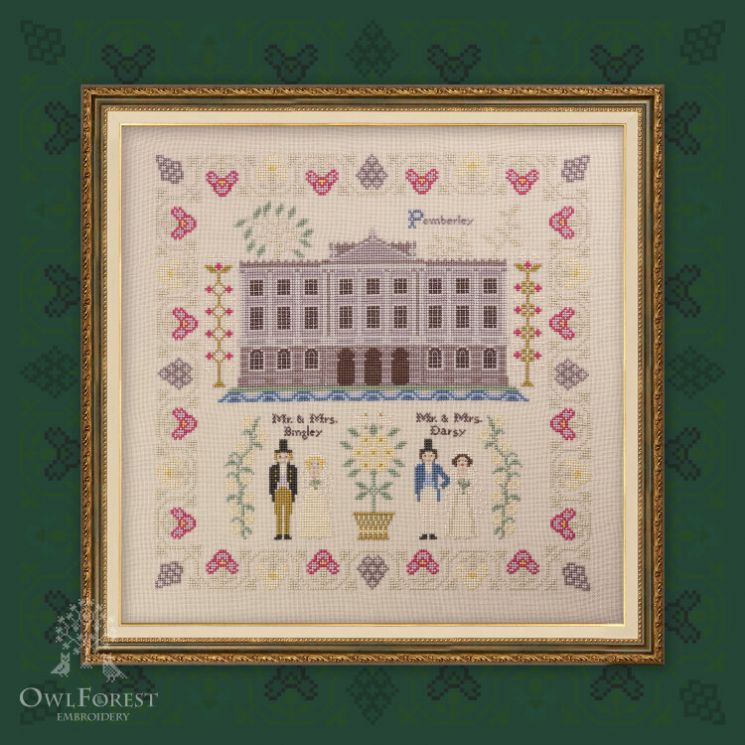 0039-ГПП-С Печатная схема "Гордость и предубеждение. Пемберли"