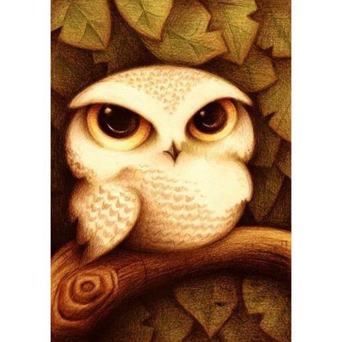 Алмазная мозаика Гранни "Совенок" Ag5851