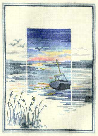 Набор для вышивания крестом Derwentwater Designs "Отлив" TWL03