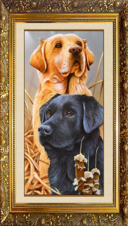 F-298 Алмазная мозаика МИЛАТО "На охоте"