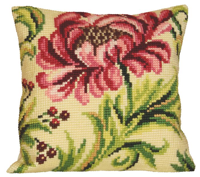 Набор для вышивания крестом Collection D'Art "Розовый пион-1" 5009