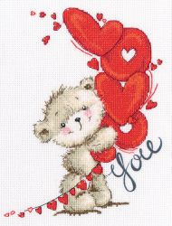 М70032 Набор для вышивания РТО "Люблю тебя"