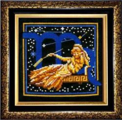 З-11 Набор для вышивания Сделай Своими Руками "Знаки зодиака. Дева"