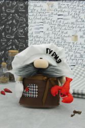 ГД-03 Набор для творчества Перловка "Гном гурман" Серия "Гномы для дома"