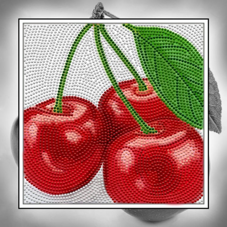 БСА25-088 Алмазная вышивка ТМ Наследие "Вишня"