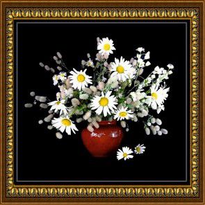 Алмазная мозаика Милато "Полевые ромашки" Z-120 