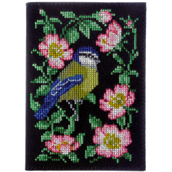 Набор для вышивания нитками на искусственной коже FLHL-045 Волшебная страна