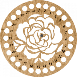 Органайзер для мулине ВОЛШЕБНАЯ  СТРАНА FLZ(F)-011, 15*15 см