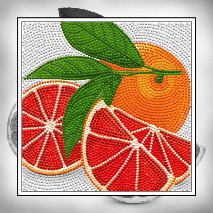 БСА25-090 Алмазная вышивка ТМ Наследие "Грейфрукт"