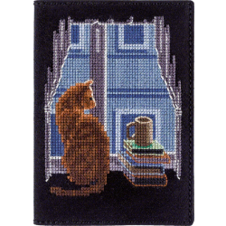 Набор для вышивания нитками на искусственной коже FLHL-047 Волшебная страна