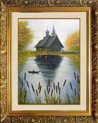N-223 Алмазная мозаика МИЛАТО "Старая церковь"