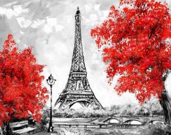 Ag 2314 Алмазная мозаика Гранни "Парижские виды"