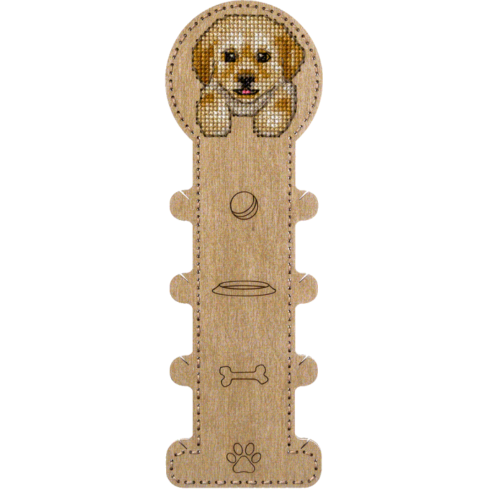 Заготовка для вышивки нитками по дереву FLHW-013 6.5*20см