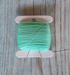 Нить люминесцентная бирюзовая (зелено-желтое свечение) 50м