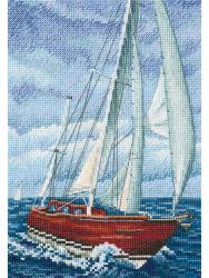 M849 НАБОР ДЛЯ ВЫШИВАНИЯ РТО "СО ВКУСОМ СОЛИ, ВЕТРА И СОЛНЦА"