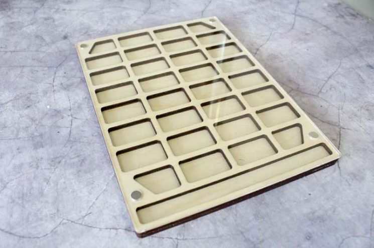 Органайзер для бисера Щепка ПРЯМОЙ ОР-184