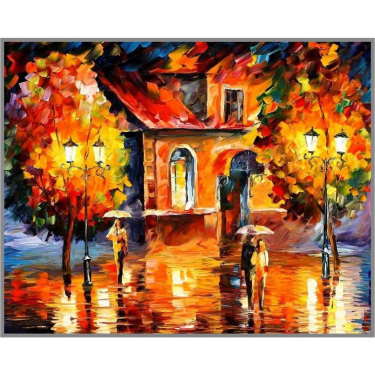 Z-135 Алмазная мозаика Милато "Осенняя погода"