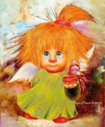 GX30429 Картина по номерам Paintboy "Подарок от Солнечного Ангела"