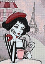 Ag 702 Алмазная мозаика Гранни "Город любви"