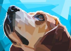 Ag 2328 Алмазная мозаика Гранни "Наблюдательный пес"