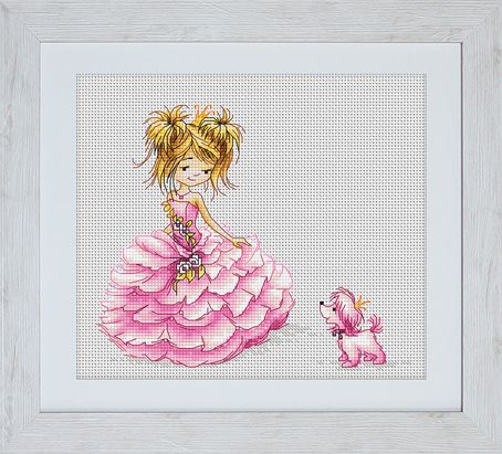 B1056 Набор для вышивания Luca-S "Принцесса"