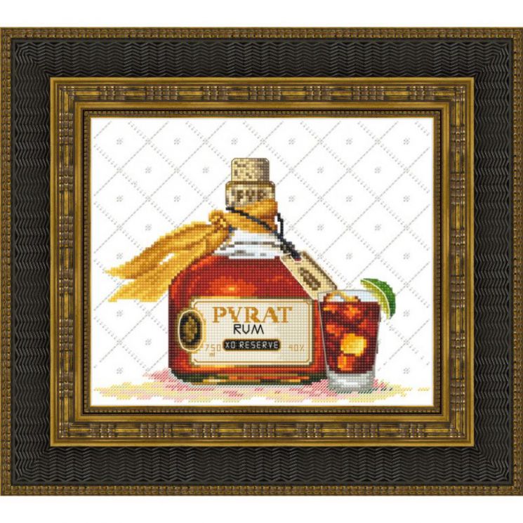 Набор для вышивания Сделано с любовью КГ-03 "Ром", 22х18