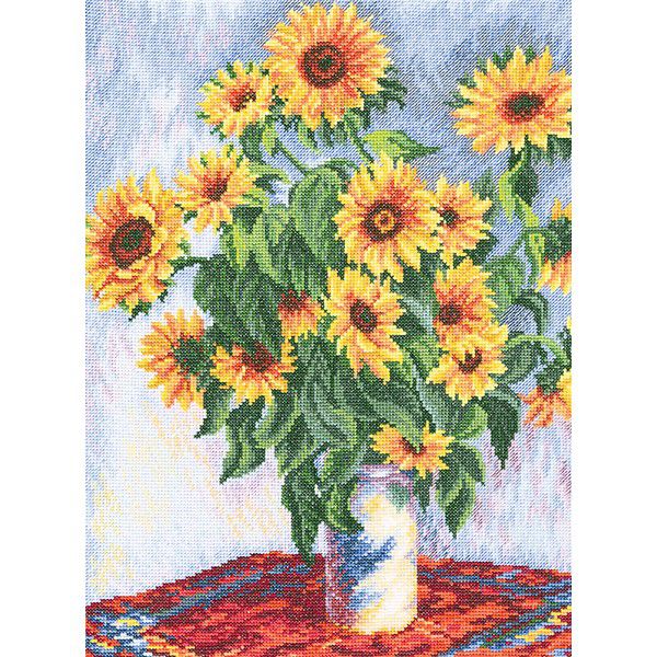 М473 Набор для вышивания РТО "Подсолнухи"