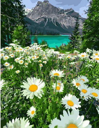 GX 29451 Картина по номерам Paintboy "Моменты лета"