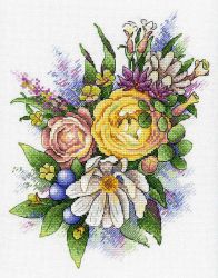 А-039 Набор для вышивания Aquarelle "Весенняя мелодия"