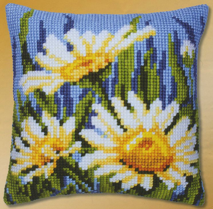 Набор для вышивания крестом Vervaco "Ромашки" PN-0008520