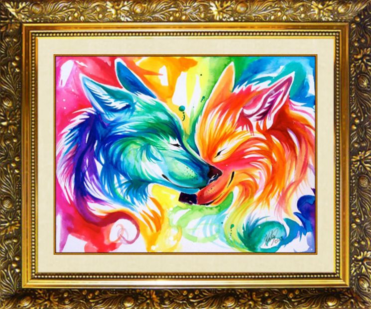 SP-190 Алмазная мозаика МИЛАТО "Любовь"