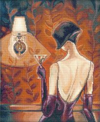 М238 Набор для вышивания РТО "Триш Биддл -  Эффектные женщины в роскошных местах"