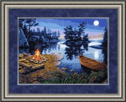 ЛП-023 Набор для вышивания Золотое Руно "Живой огонь"