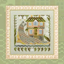 0131-УДЛ-Н-3Bf Набор для вышивания СОВИНЫЙ ЛЕС "Улиточные домики. Ландыши"