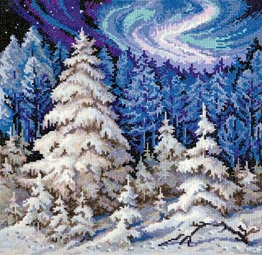 Набор для вышивания Чудесная игла «Лесные красавицы» 45-03